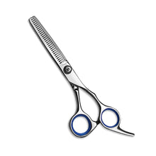 Load image into Gallery viewer, Brainbow 6 inch Cutting Thinning Styling Tool Hair Scissors Stainless Steel Salon Hairdressing Shears Regular Flat Teeth Blades
